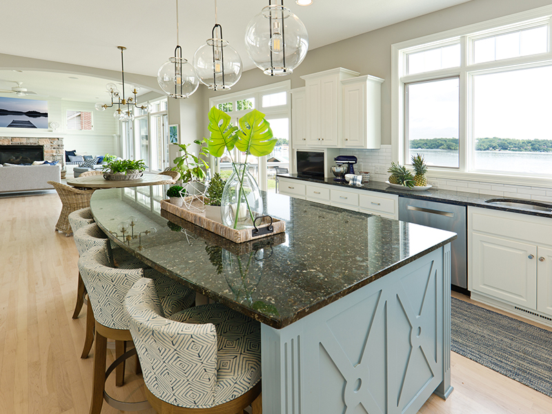 modern dining kitchen room