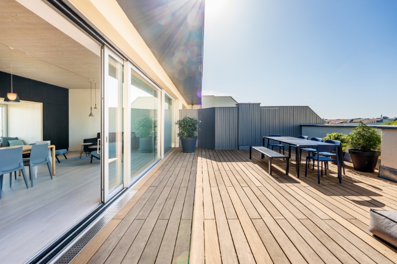 Luxury Rooftop Deck Patio