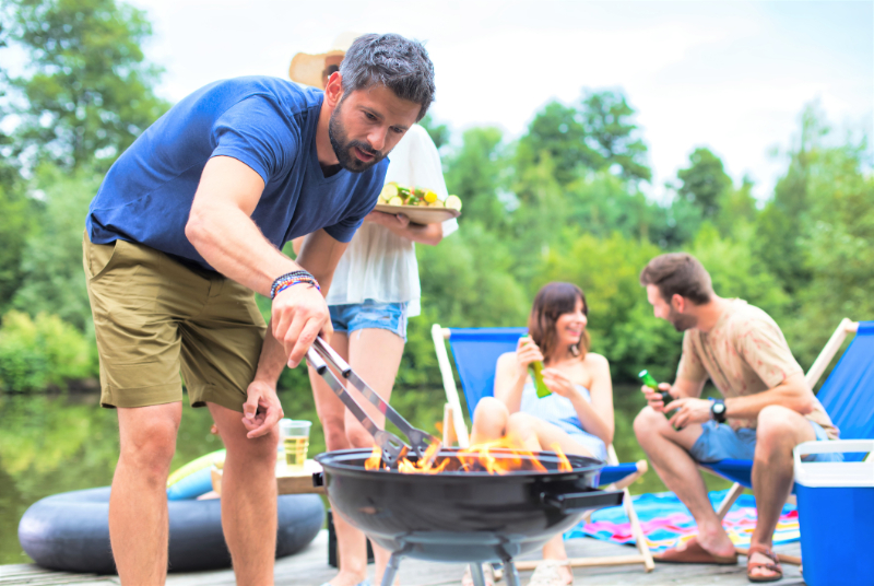 family bbq party