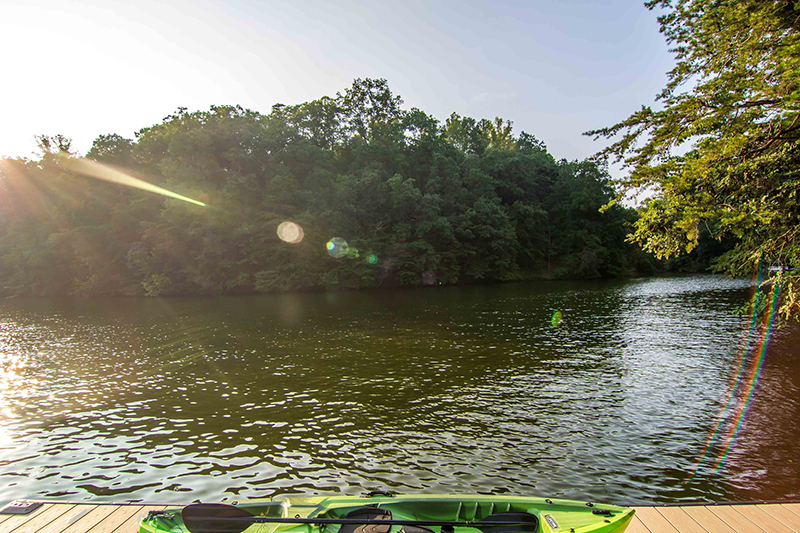 Sunset Canoes on Smith Mountain Lake